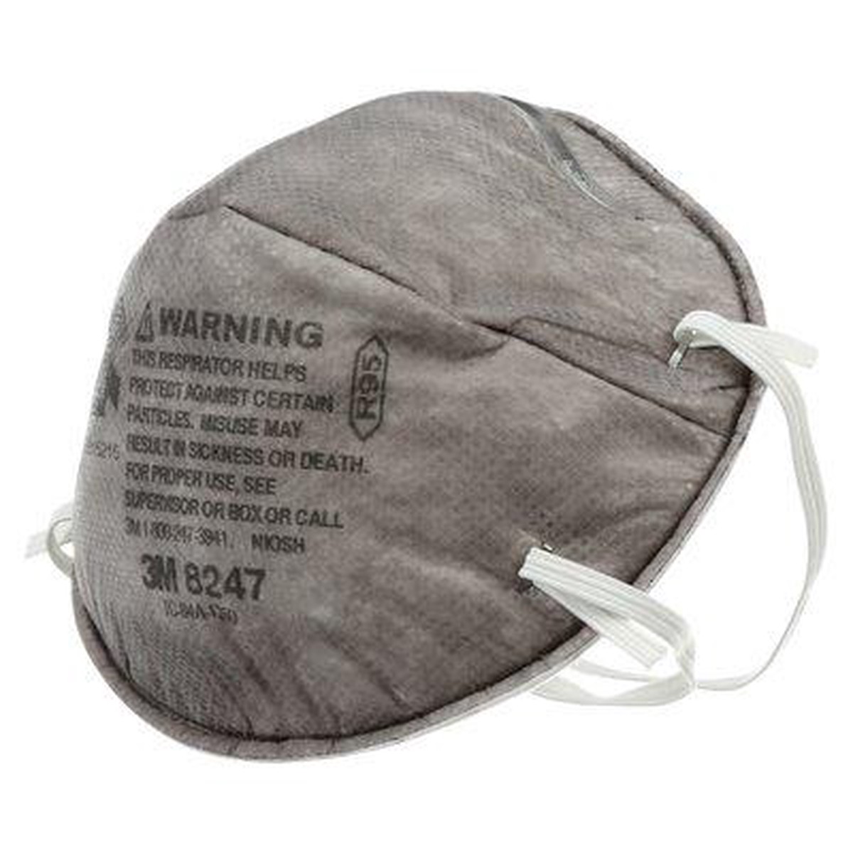 Particulate Respirator / Face Mask - 3M R95 (Box of 20), 8247