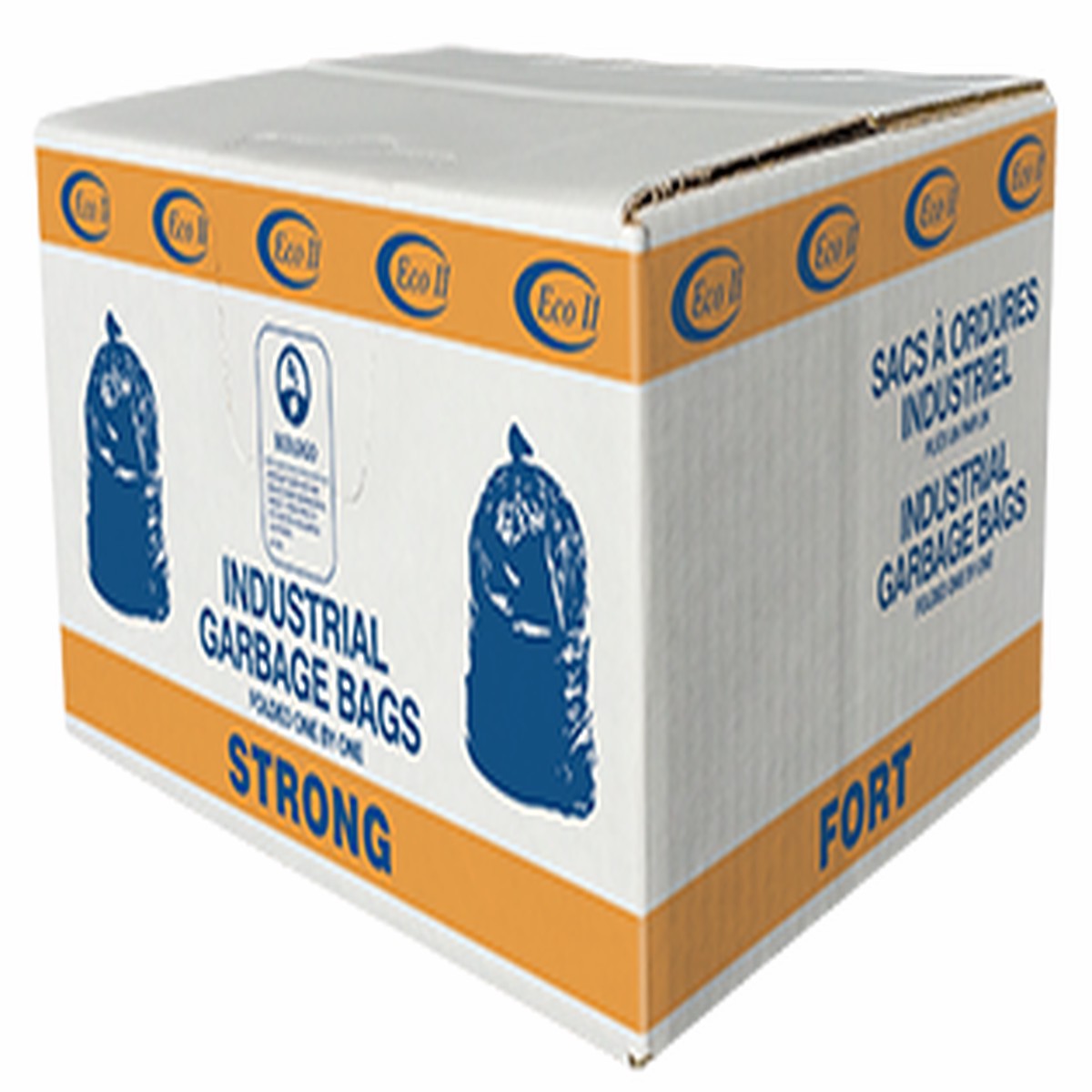 Garbage Bags - Eco II Clear Celex Strong & Extra-Strong, Various Sizes