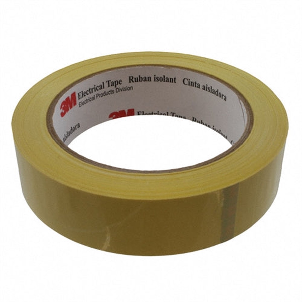 Tape - 3M Polyester Film Electrical Tape, 56, yellow, 1 in x 72 yd, 56-1X72
