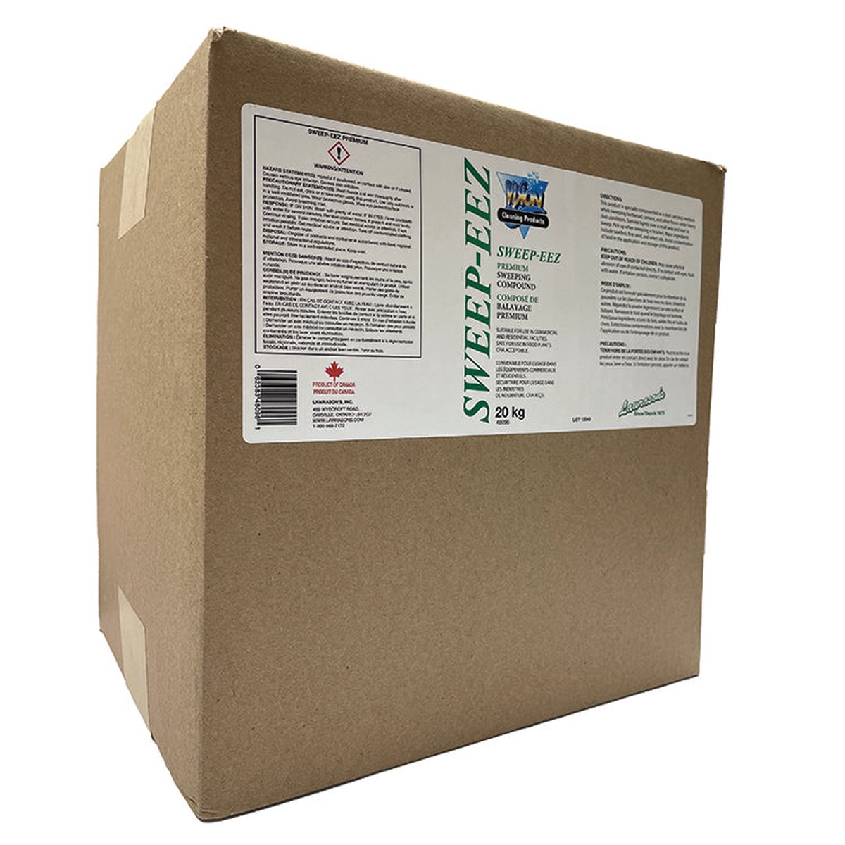 Floor Cleaner - Lawrason's Vision SWEEP-EEZ Premium Sweeping Compound, 20kg, 48096