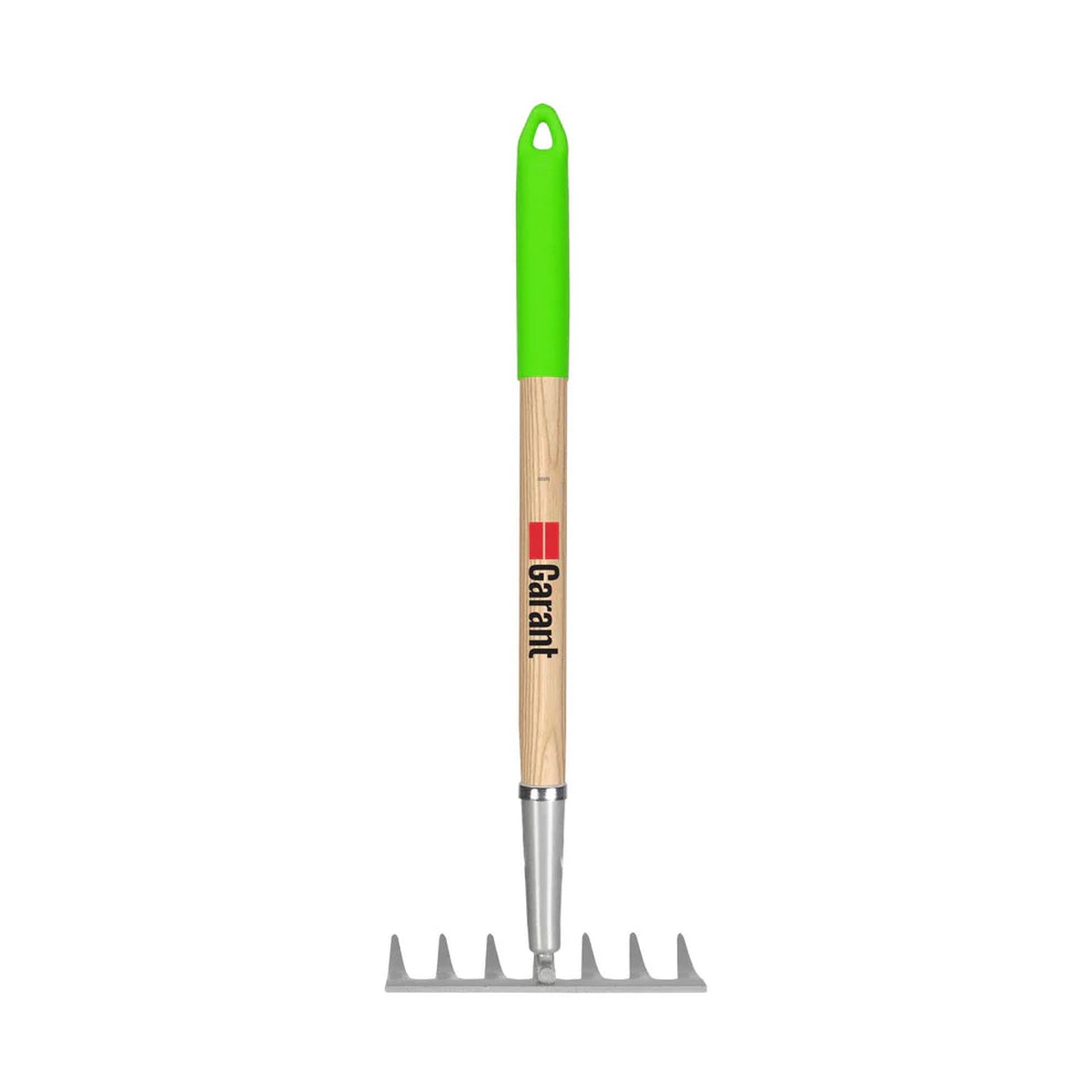Rake - Garant Compact Level Rake, Short Wood Handle, 80103 / FLR7MS