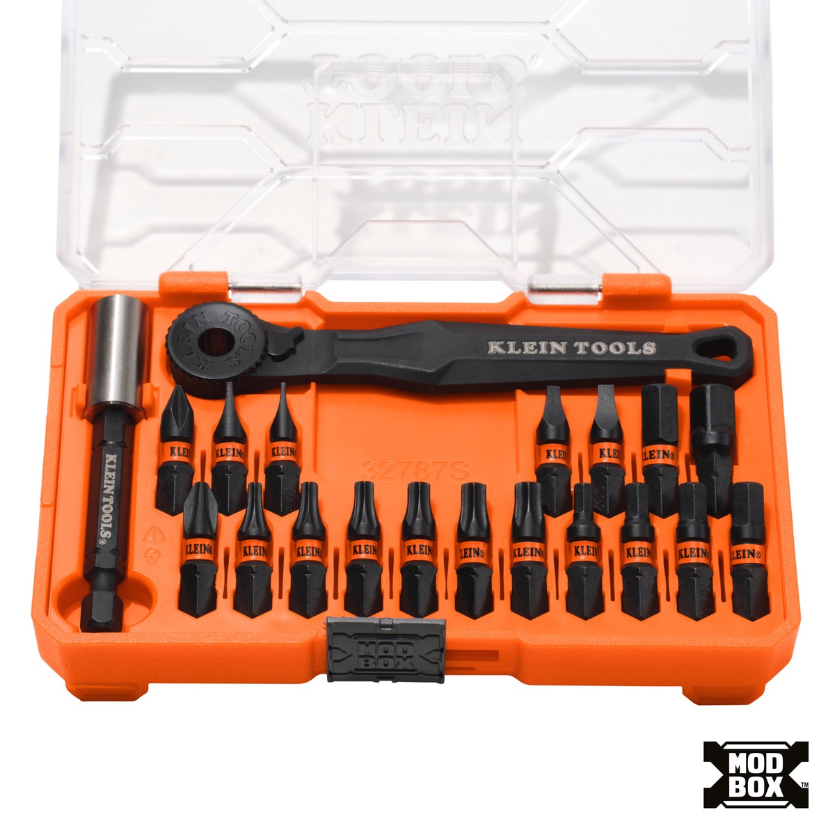 Ratchet Bit Set - Klein Tools Proflex Micro Ratchet Impact-Rated Bit Set, 20-Piece, 32787S