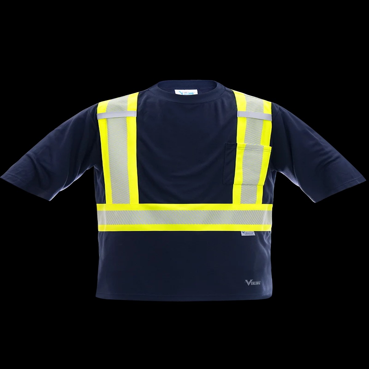 Short Sleeve T-Shirt - Viking Safety Bamboo Lined T-shirt, 6009
