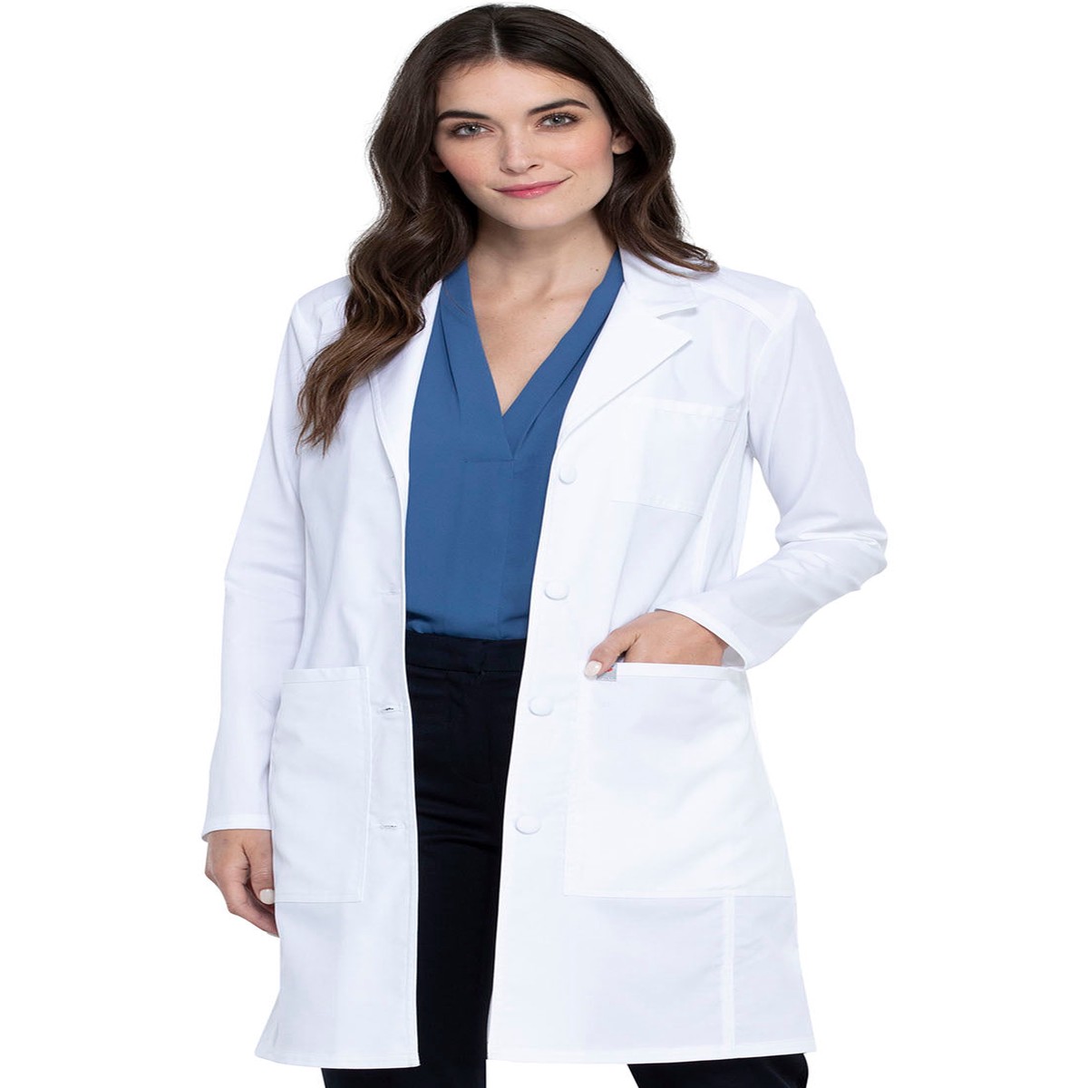 Lab Coat - Cherokee Women's 36" White Lab Coat, WW420AB