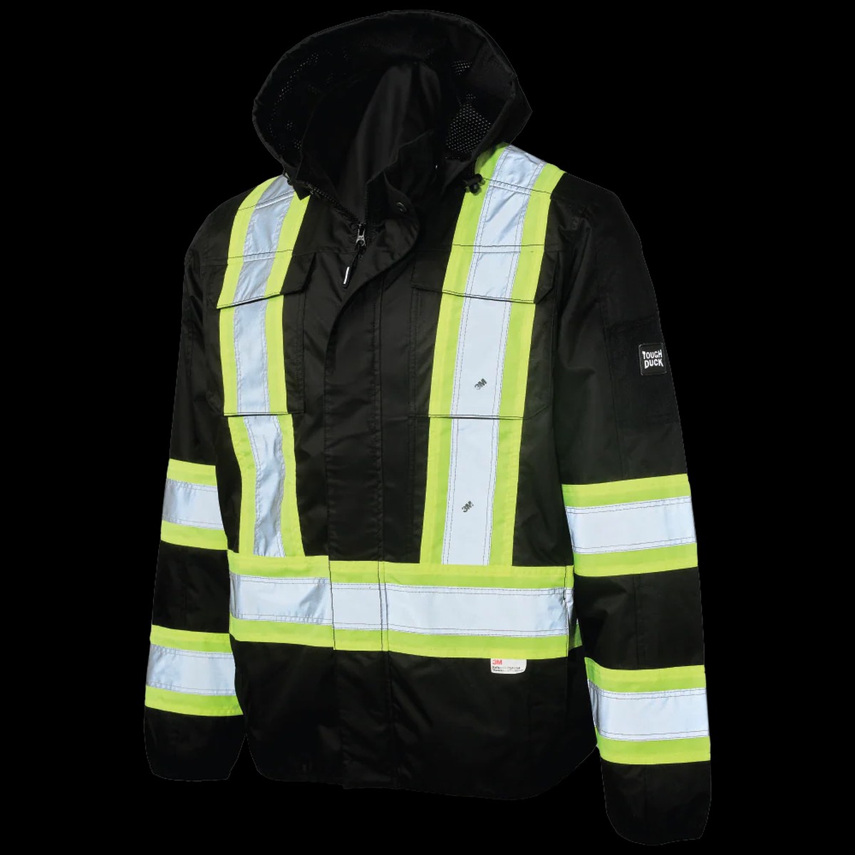 Safety Jacket - Tough Duck Light Weight Mesh-Lined Safety Jacket, SJ50