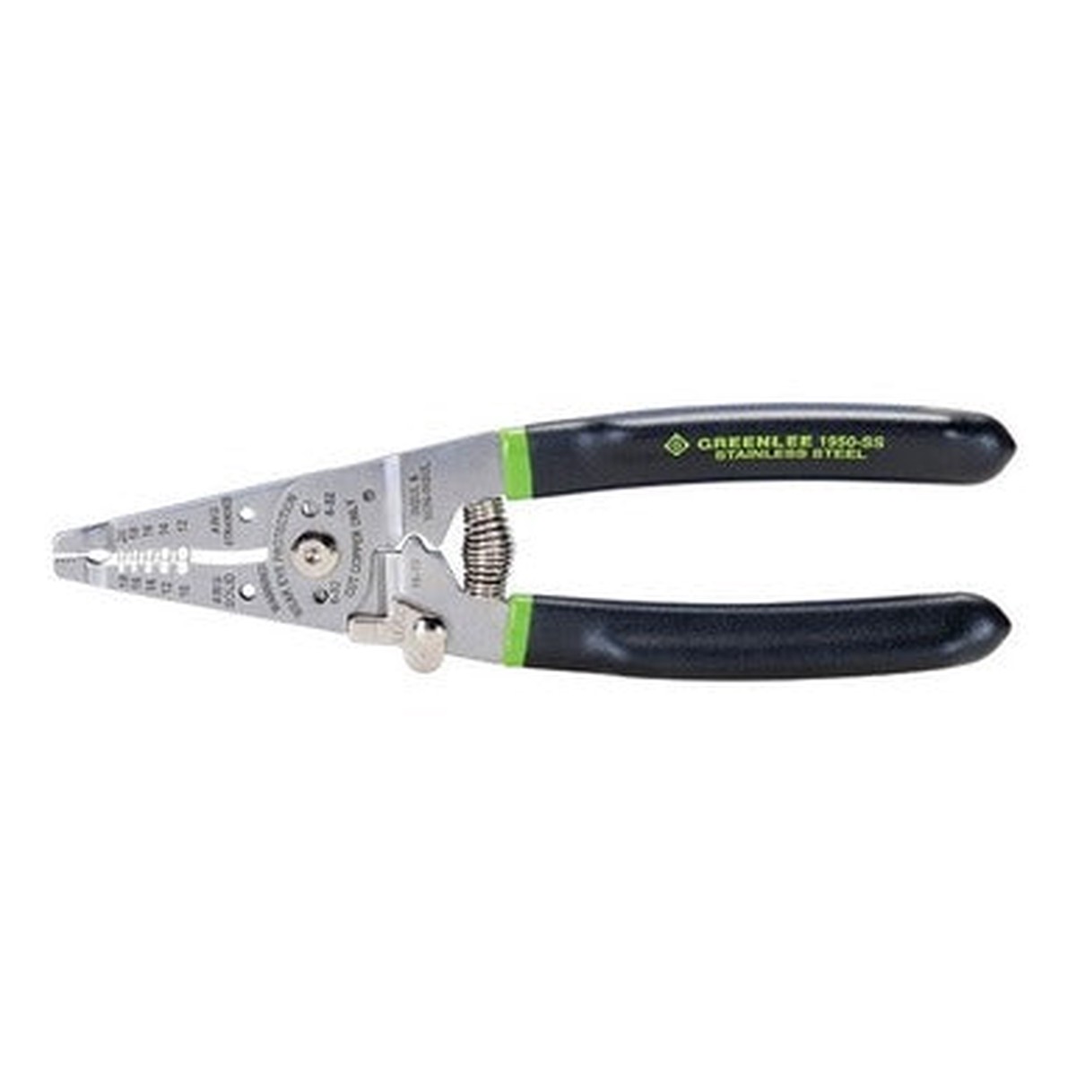 Wire Stripper - Greenlee Stainless Steel Wire Stripper Pro (10-18AWG), 1950-SS